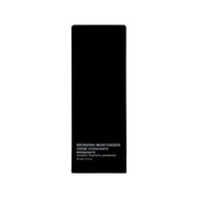 Black rectangular container  of Bronzing Moisturizer with white text on a white background