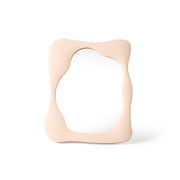 Simple Special-shaped Living Room Cosmetic Mirror Desktop Plastic